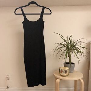 American Apparel black tank dress
